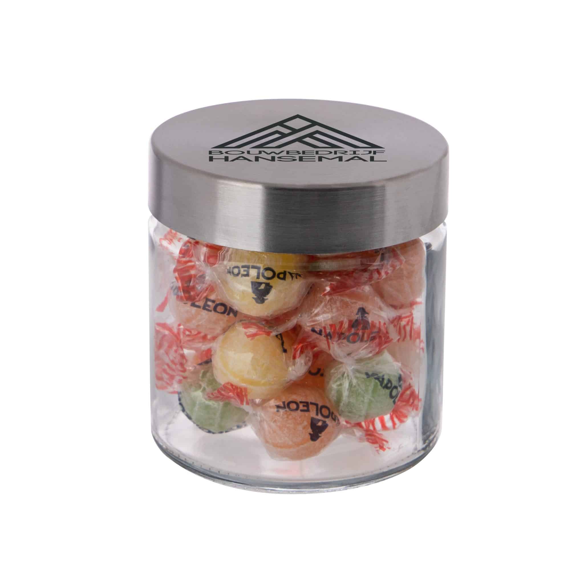 Miniature 1 pour Bocal en verre avec couvercle en acier inoxydable 0,35l-Di-FC