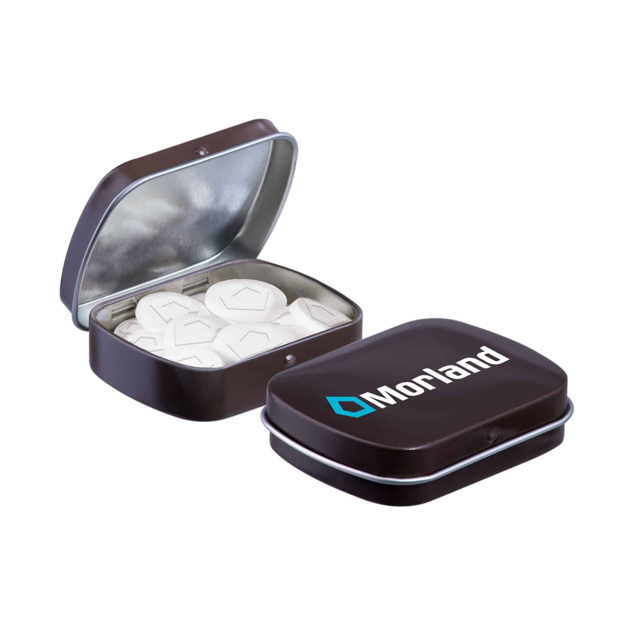 Miniature 1 pour Mini boîte à menthe à charnière avec logo-Di-FC