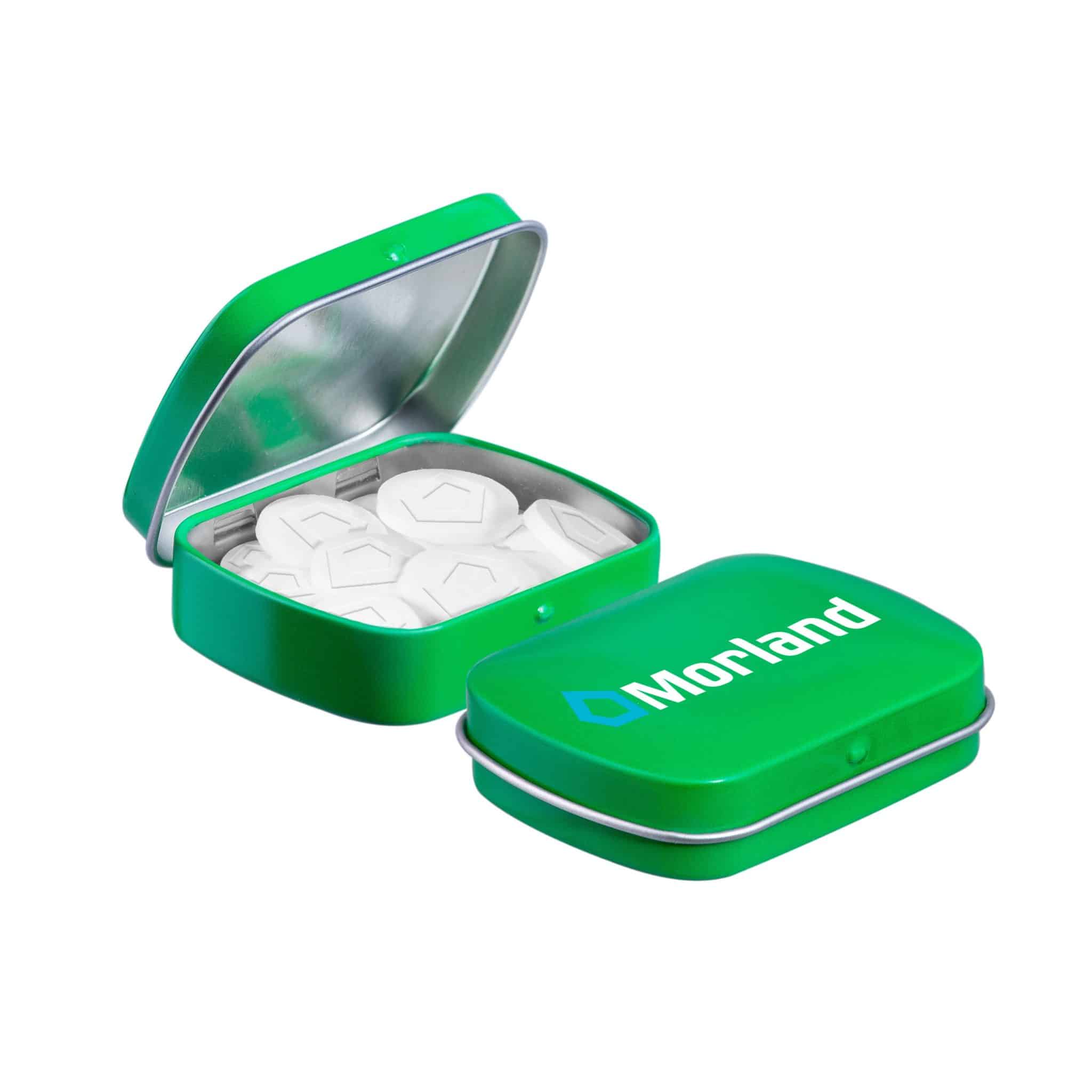 Miniature 1 pour Mini boîte à menthe à charnière avec logo-Di-FC