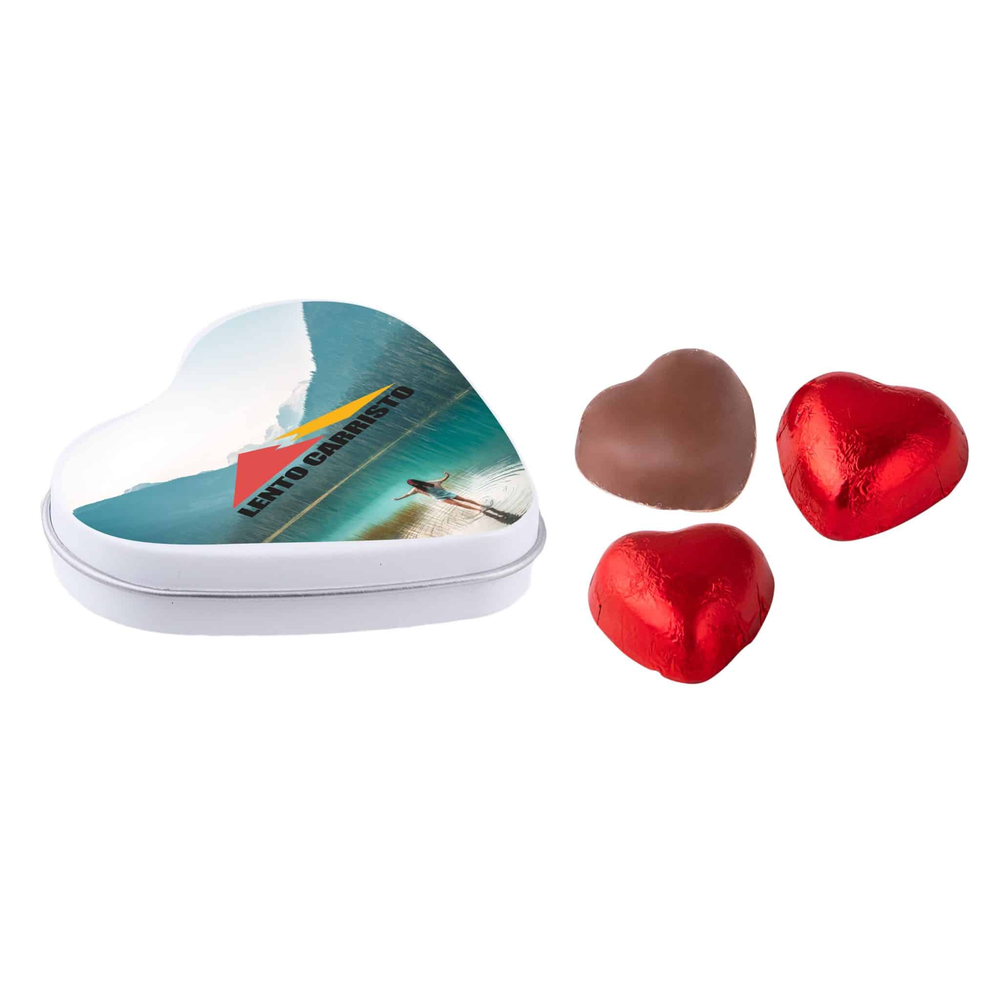 Miniature 1 pour Boîte en forme de coeur avec chocolats-Di-FC