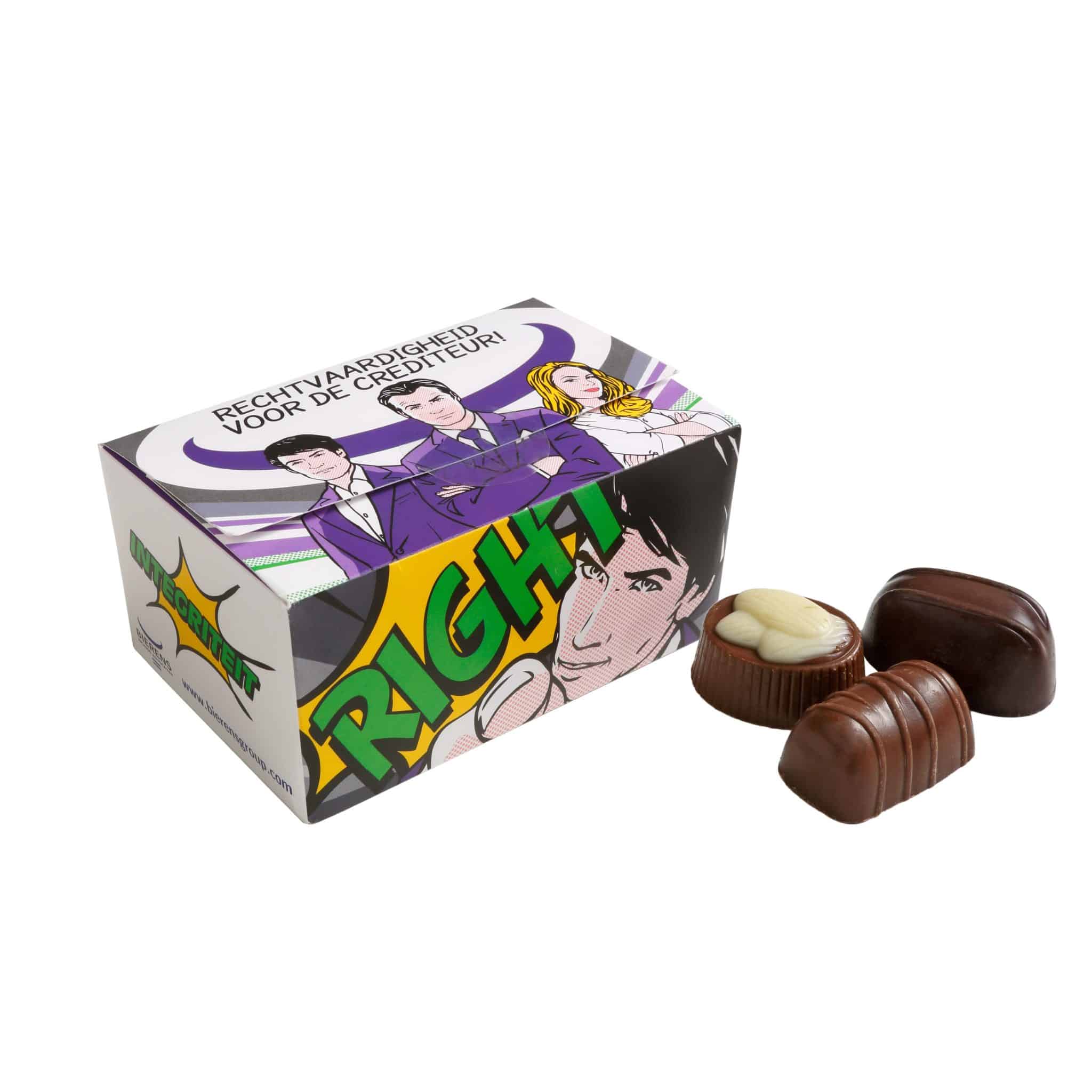 Boîte de chocolats belges-Di-FC personnalisable - E-dkado-pro