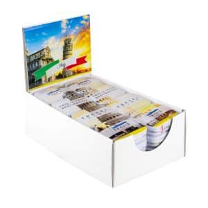Visuel Boîte de présentation avec boîtes design et étiquette-Di-FC