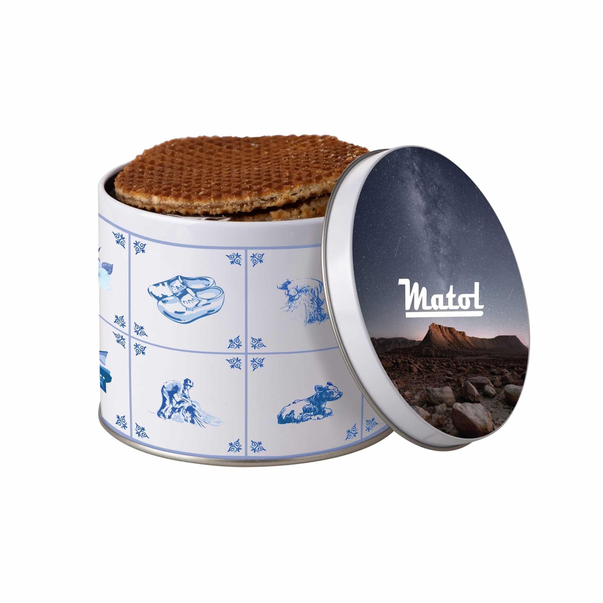 Miniature 1 pour Gaufres au sirop en boîte bleue de Delfts-Di-FC