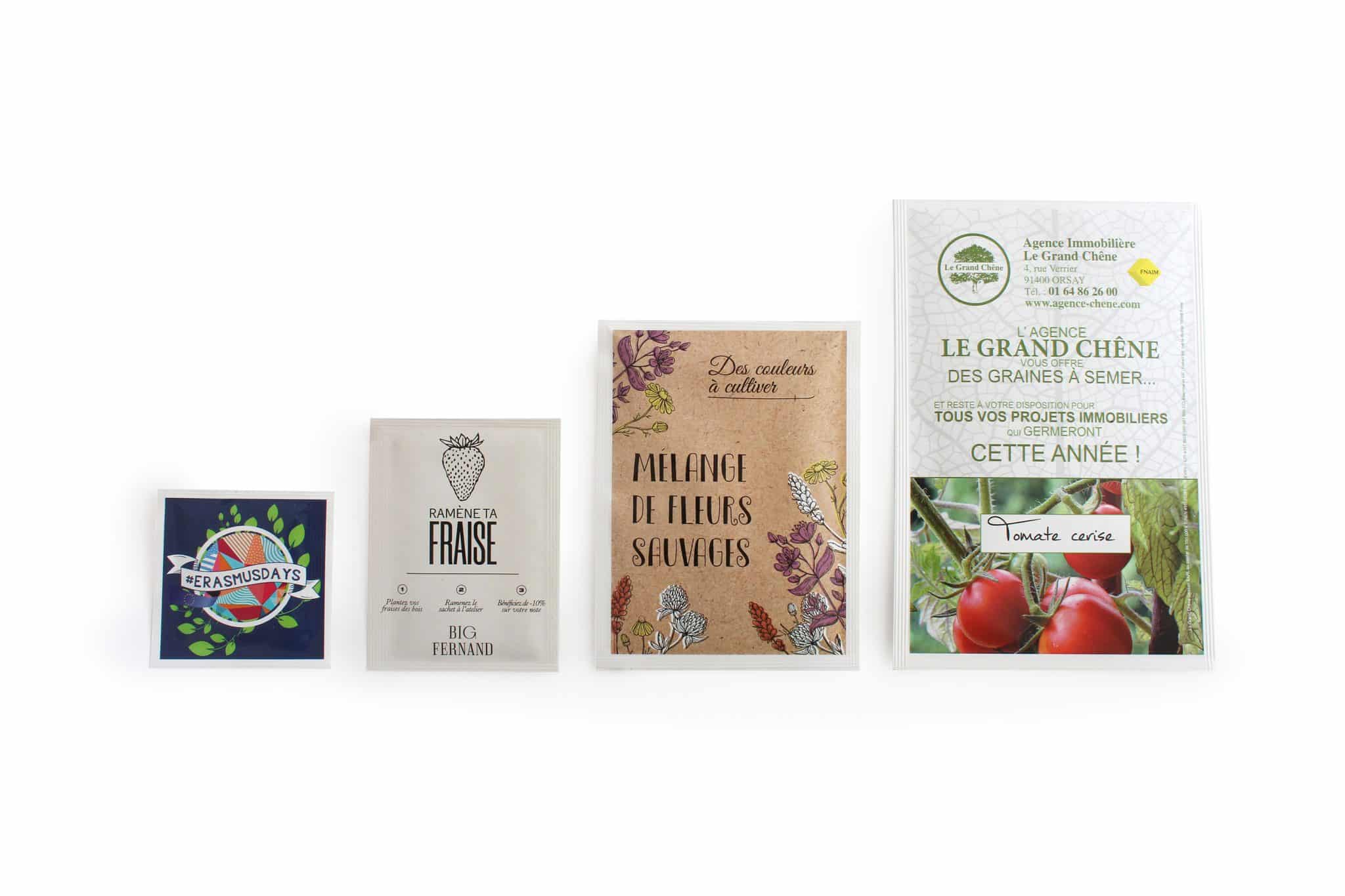 Miniature 1 pour Sachet de Graines 55x55 mm