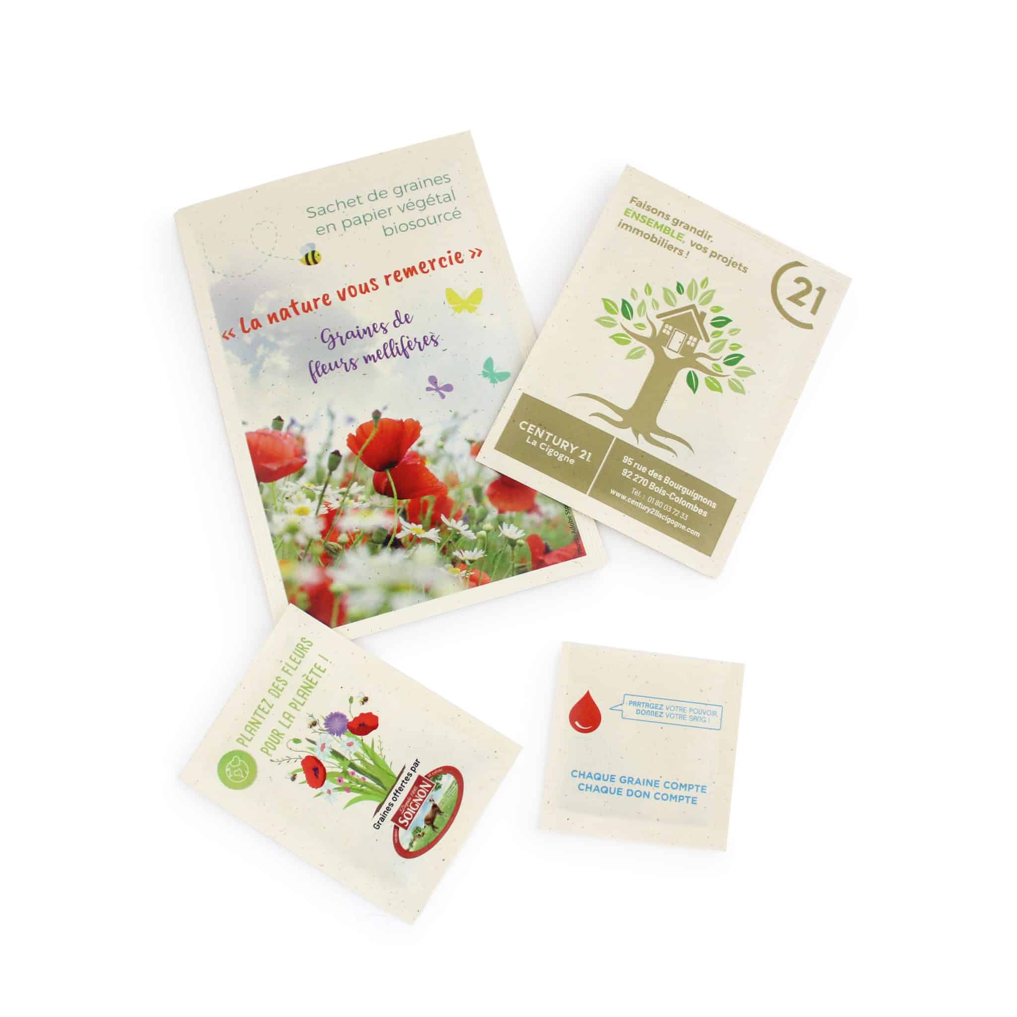 Miniature 2 pour Sachet de Graines 55x55 mm