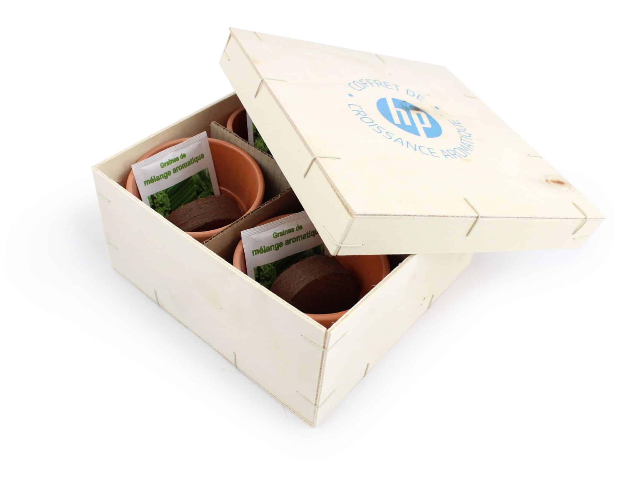 Miniature 1 pour Coffret Aromatique Bois
