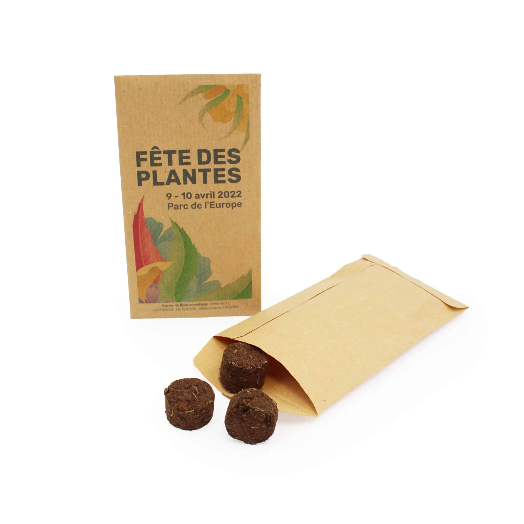 Miniature 1 pour Palets à graines en sachet kraft