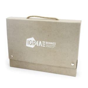 Visuel La mallette carton recyclé