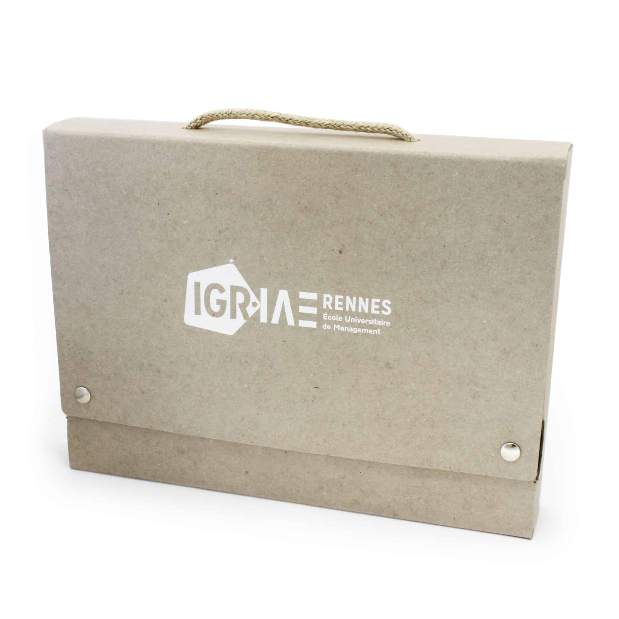 Miniature 1 pour La mallette carton recyclé