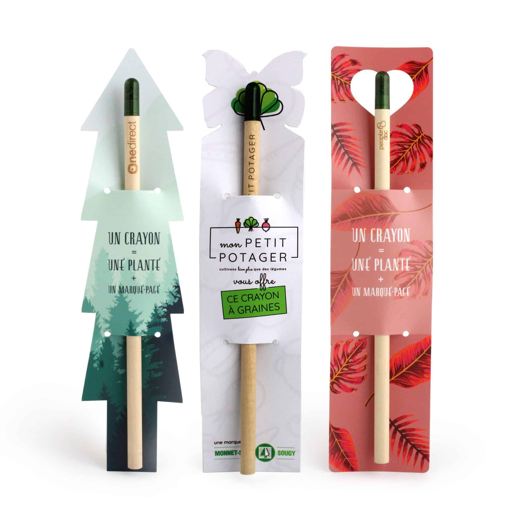 Miniature 1 pour Crayon à graines + etui avec découpe