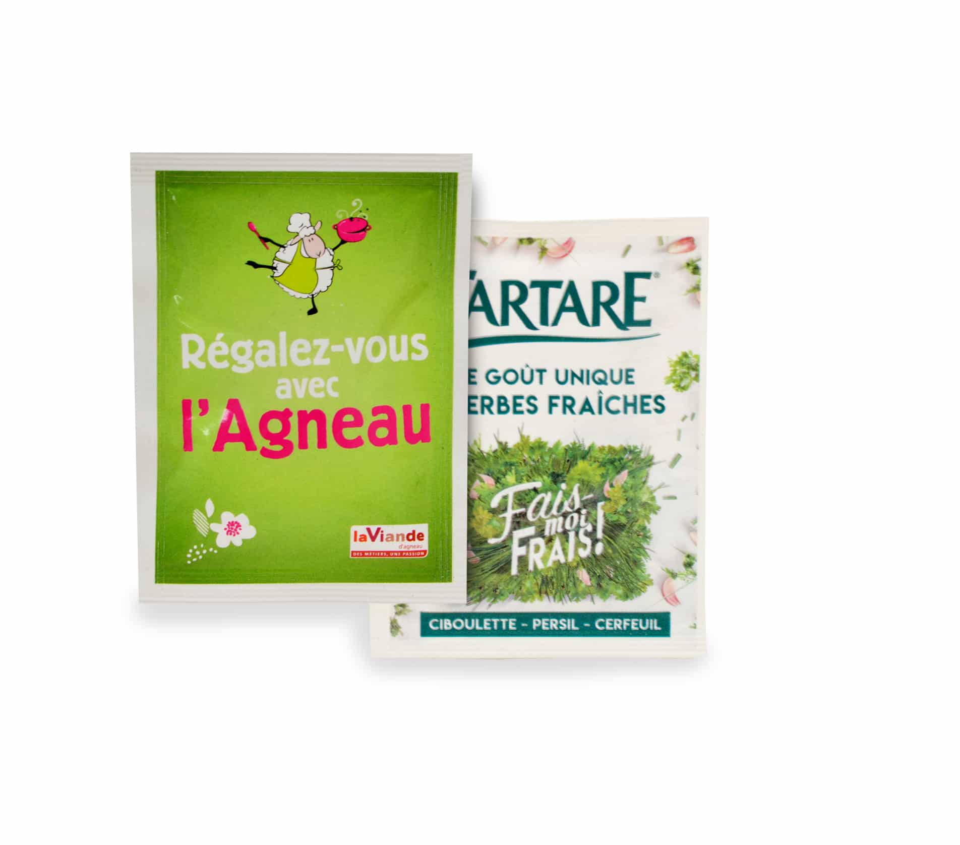 Miniature 1 pour Sachet papier quadri - 100x150 mm