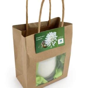 Visuel Bougie avec sac kraft