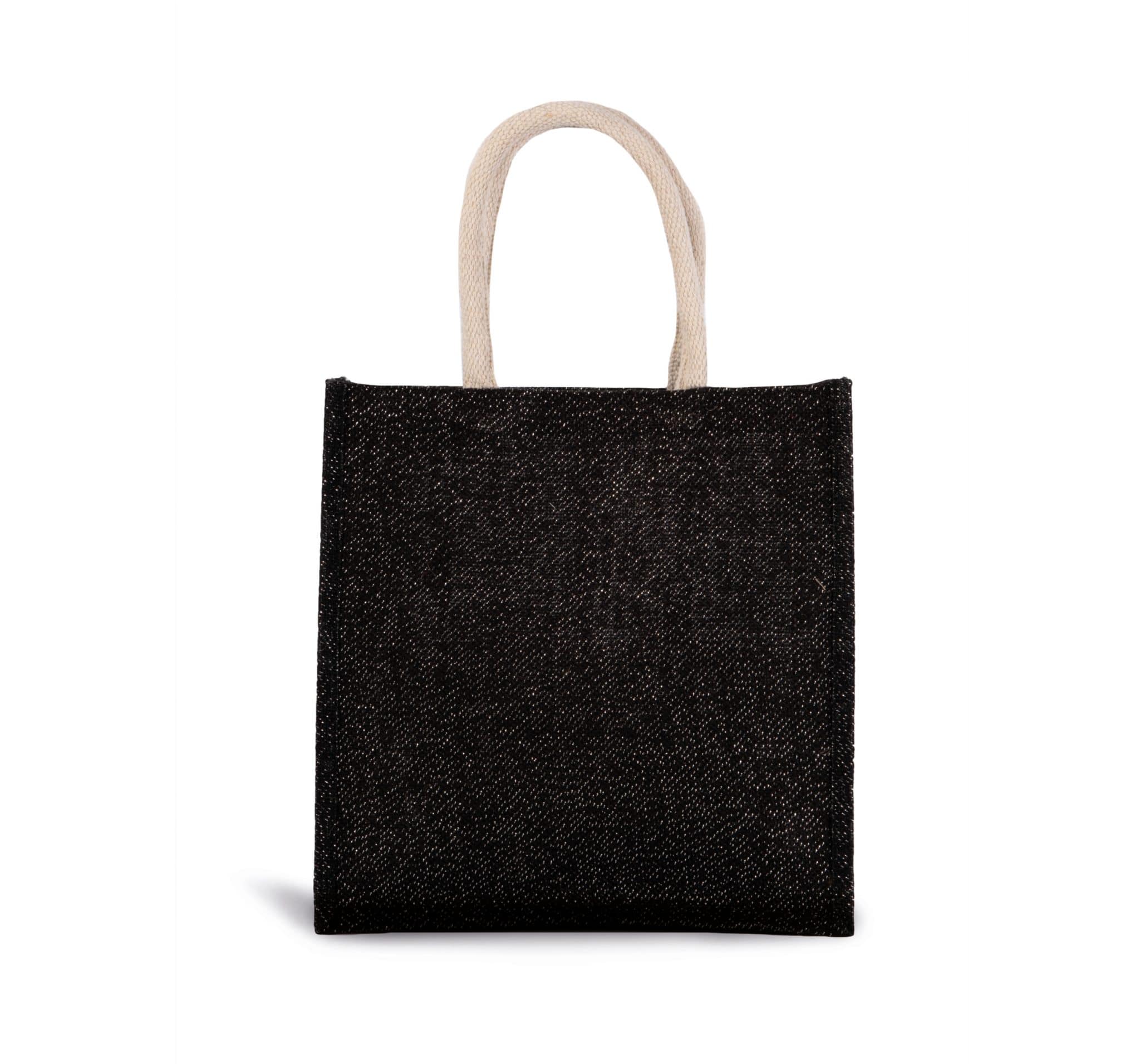 Miniature 6 pour Sac style cabas en toile de jute - grand modèle