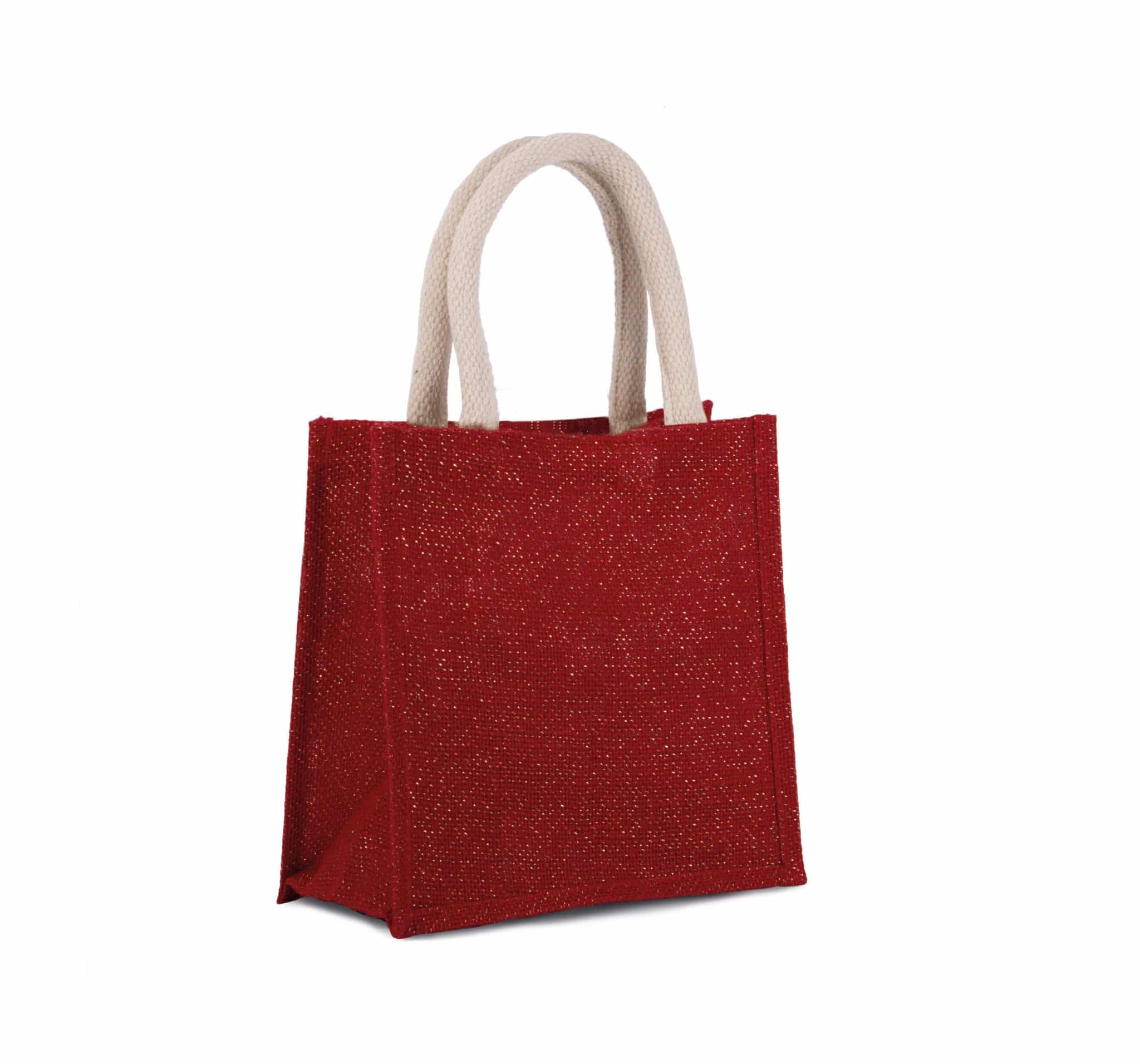 Miniature 7 pour Sac style cabas en toile de jute - petit modèle