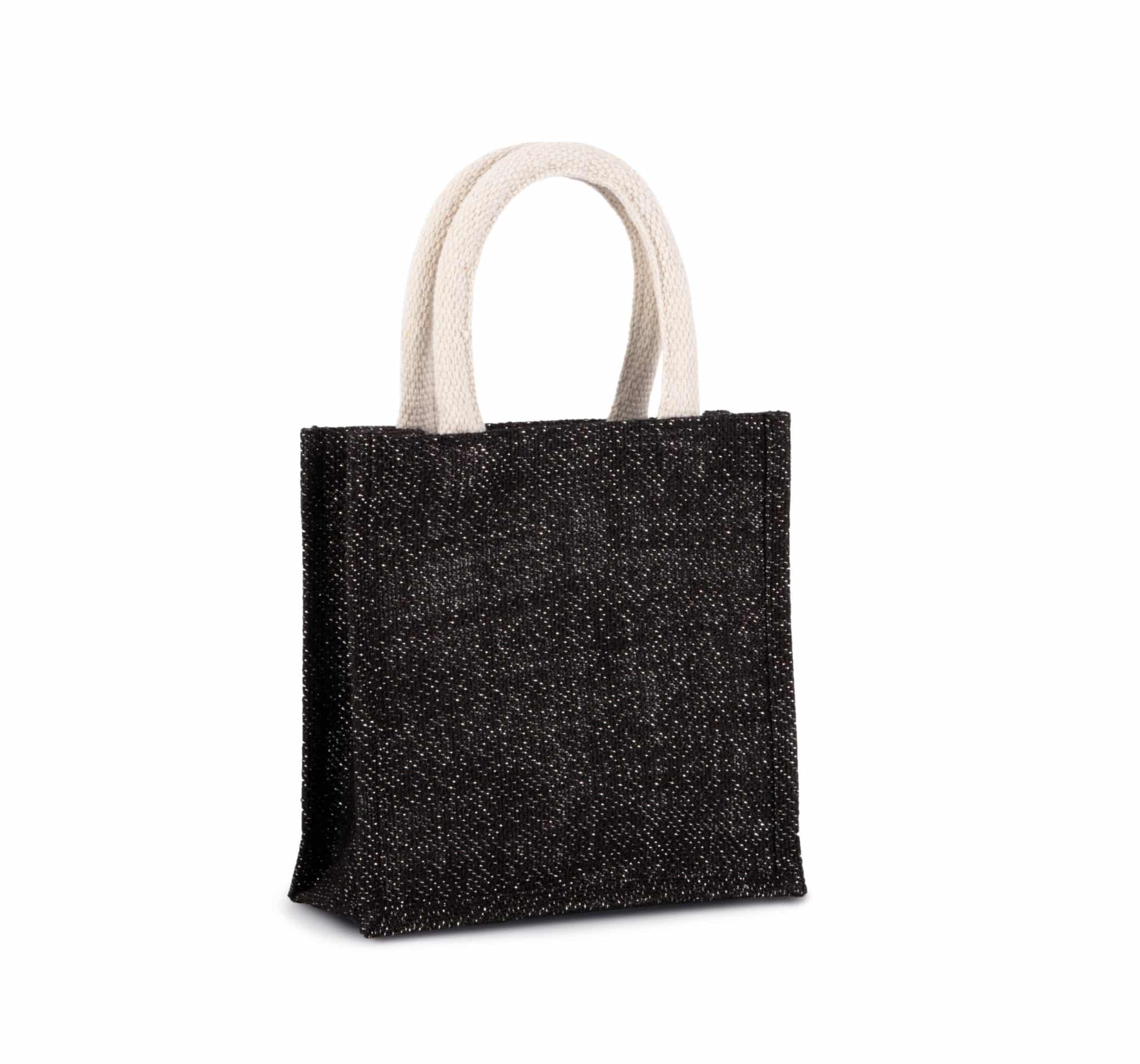 Miniature 6 pour Sac style cabas en toile de jute - petit modèle