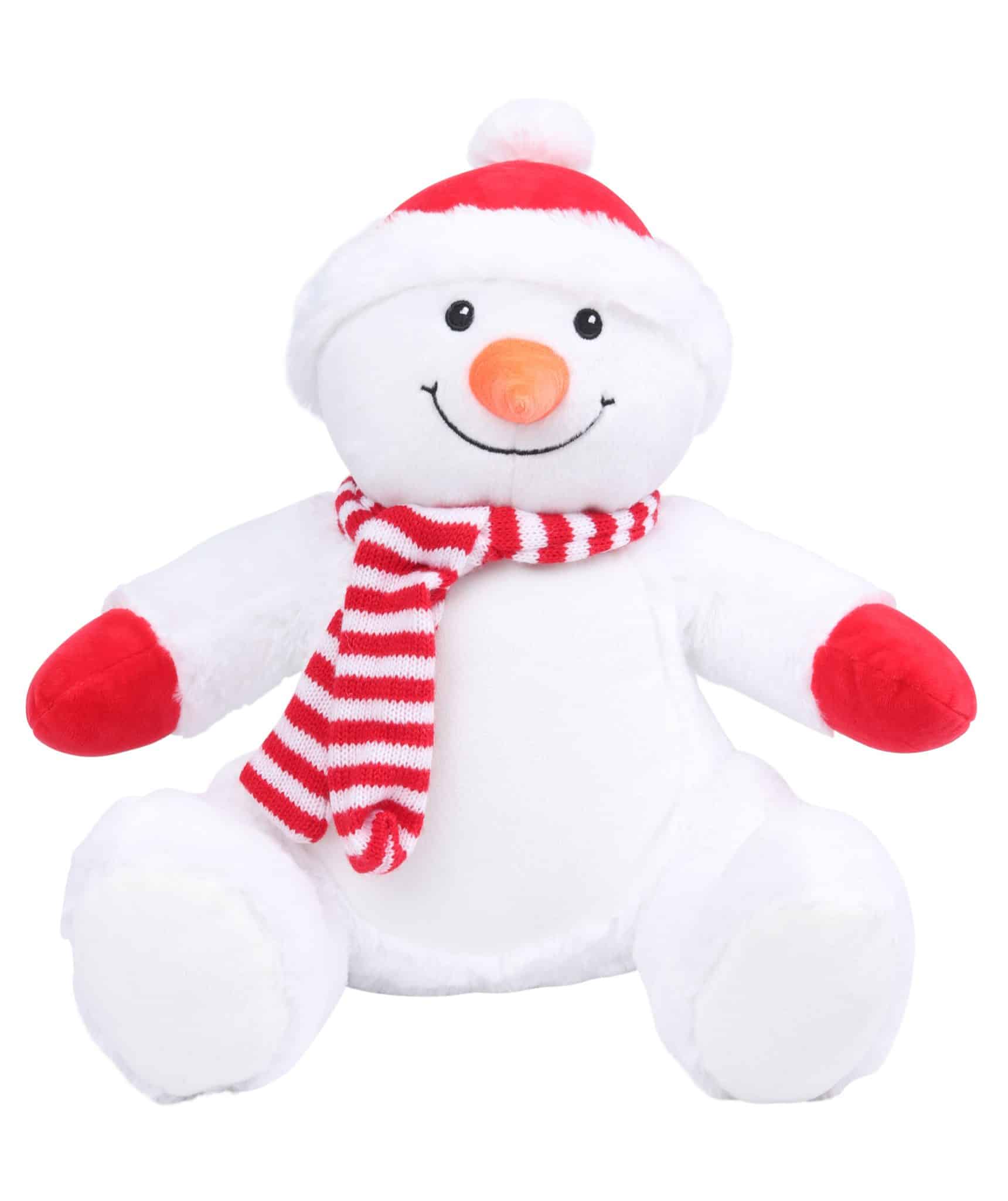 Miniature 5 pour Peluche zippée bonhomme de neige