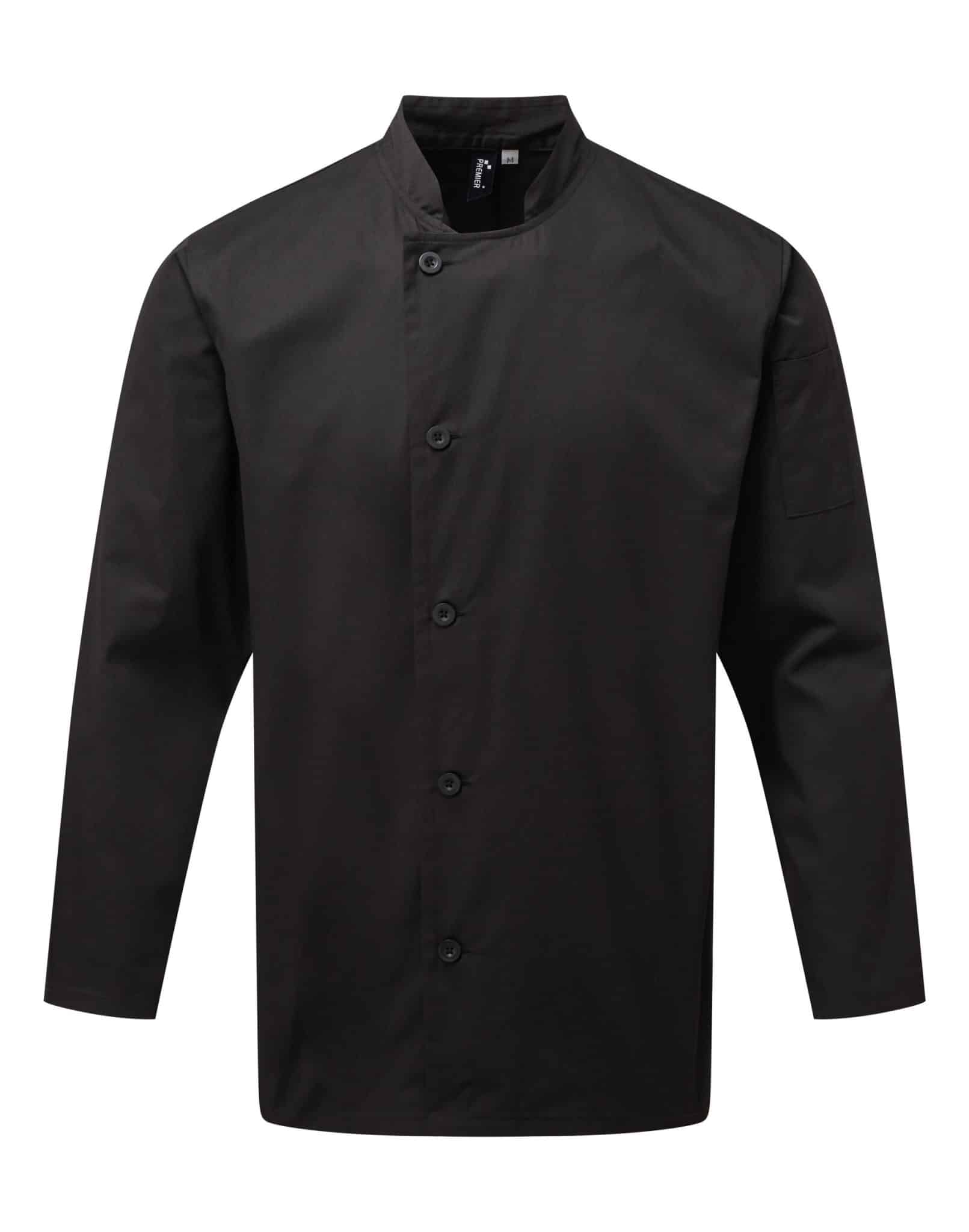 Miniature 4 pour Veste chef cuisinier manches longues "Essential"