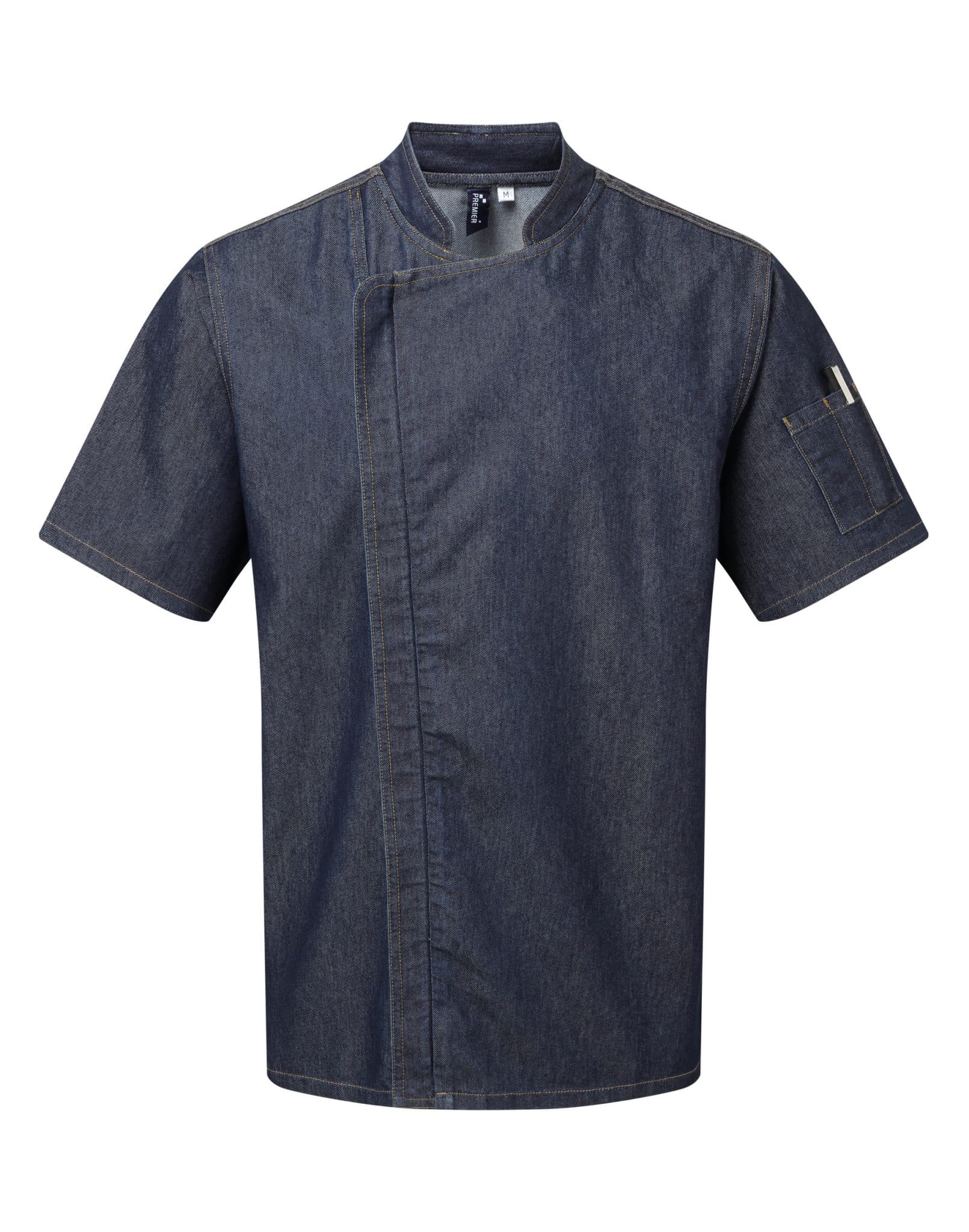 Miniature 7 pour Veste chef cuisinier "Zip close"