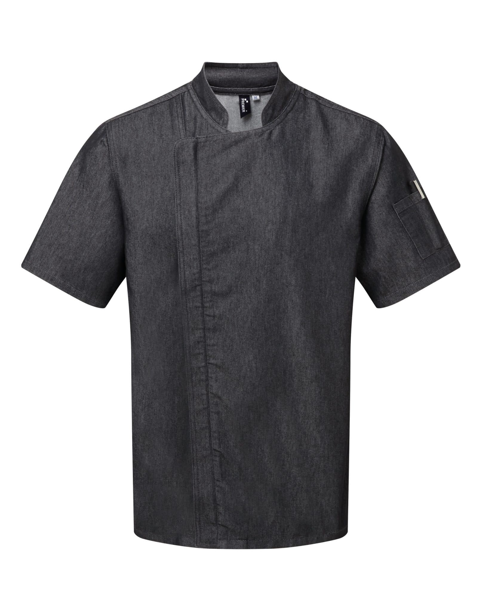 Miniature 6 pour Veste chef cuisinier "Zip close"