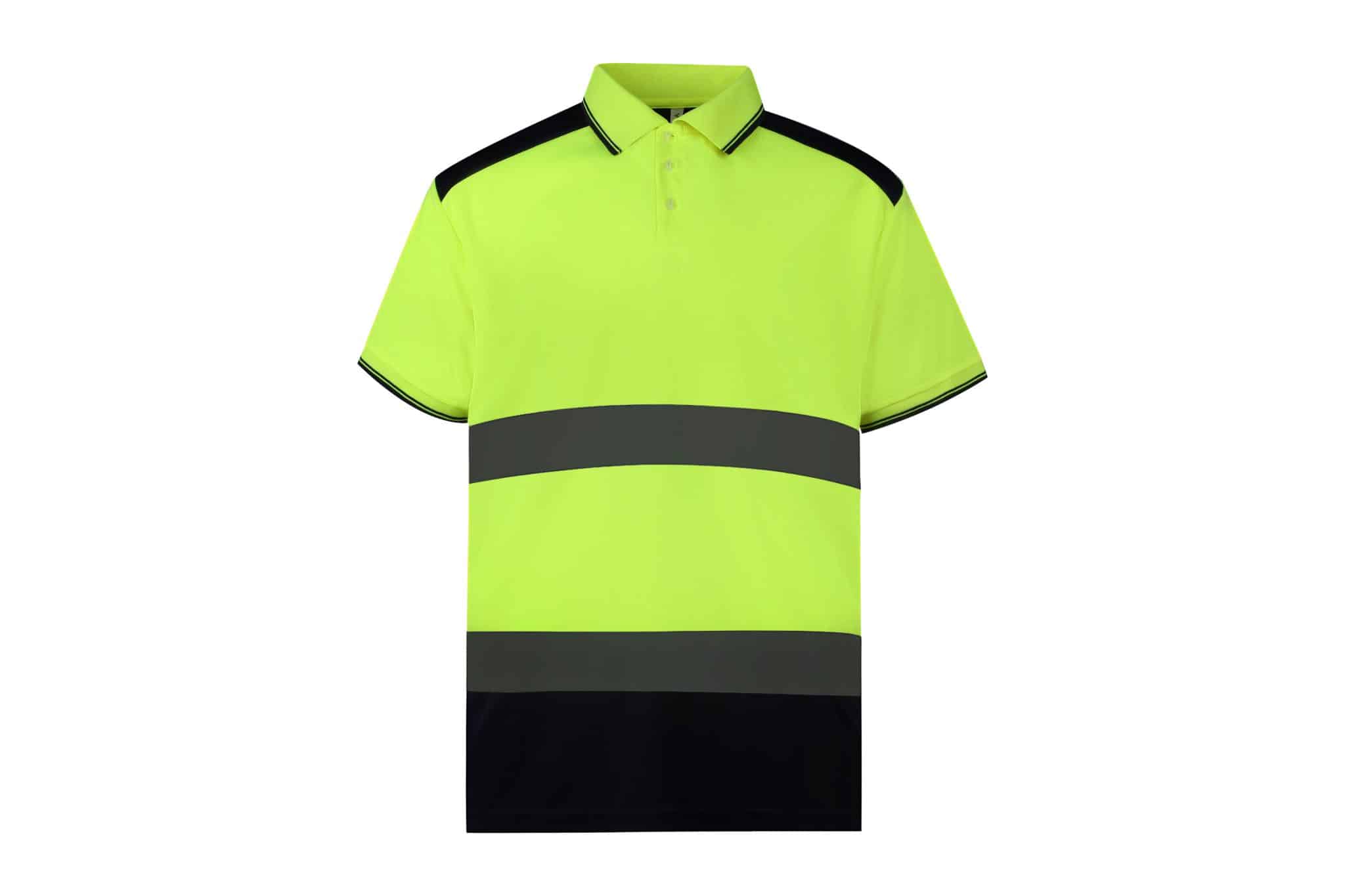 Miniature 9 pour Polo bicolore haute visibilité