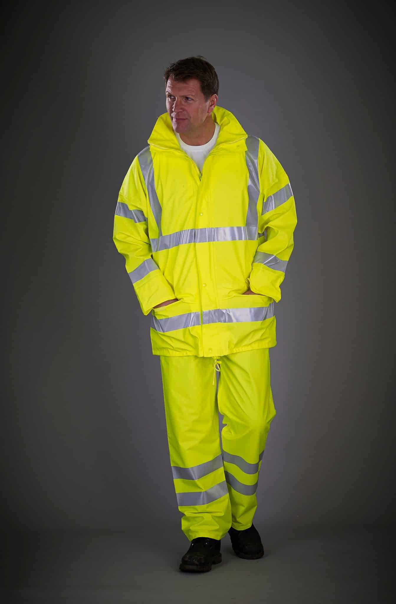 Miniature 1 pour Pantalon de pluie respirant Hi-Vis Soft Flex