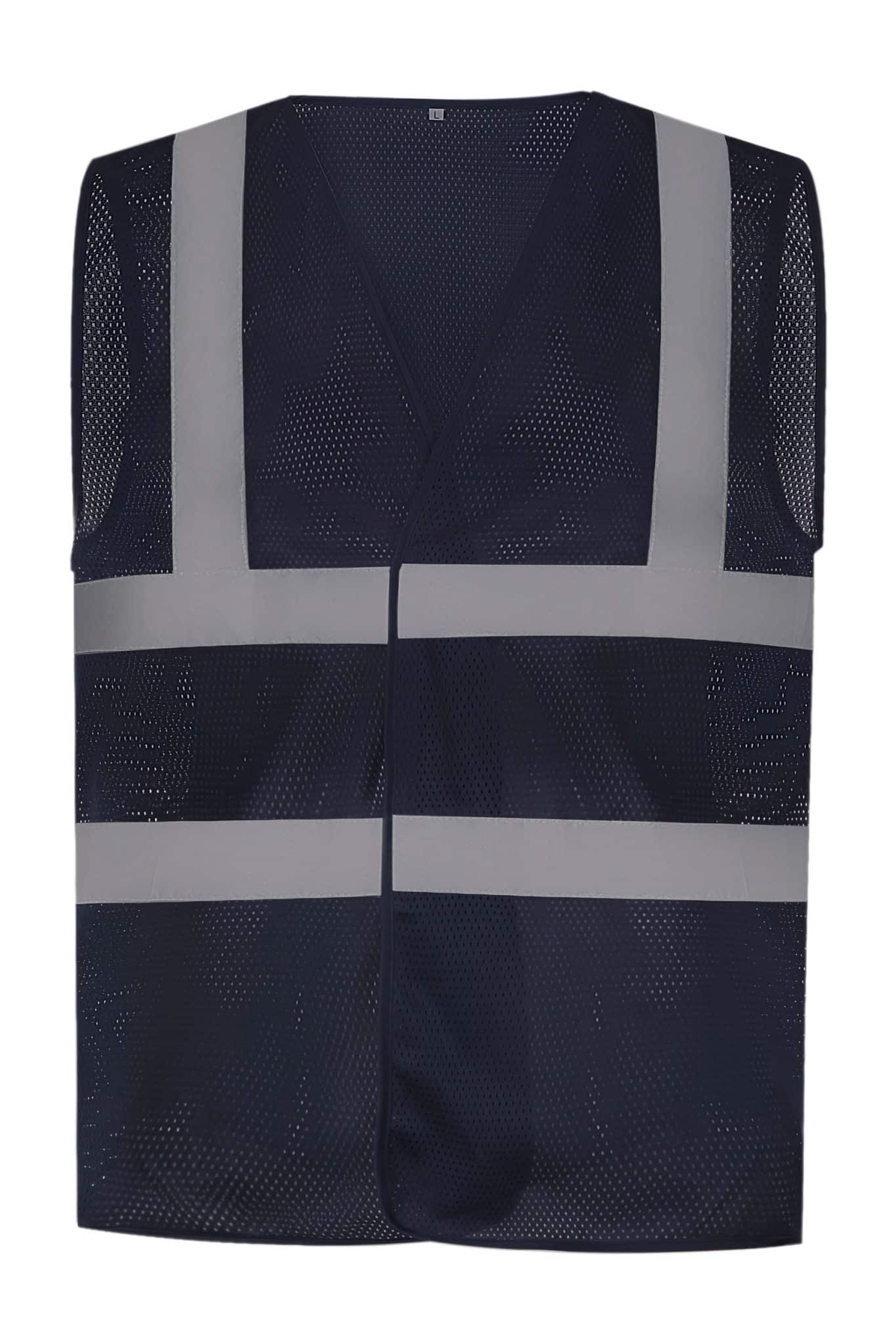 Miniature 20 pour Gilet haute visibilité à maille ajourée recyclée
