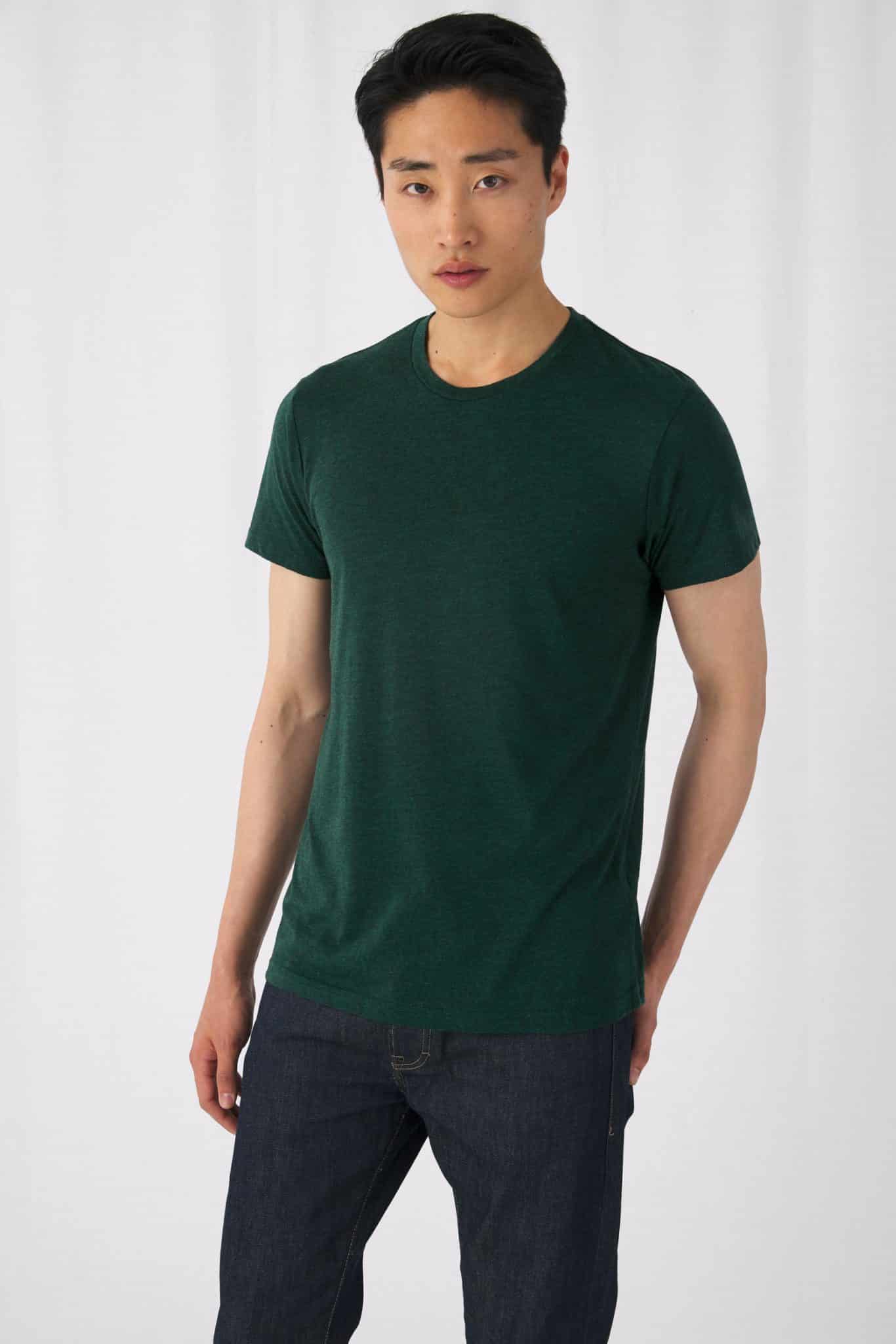 Miniature 2 pour T-shirt Triblend col rond Homme
