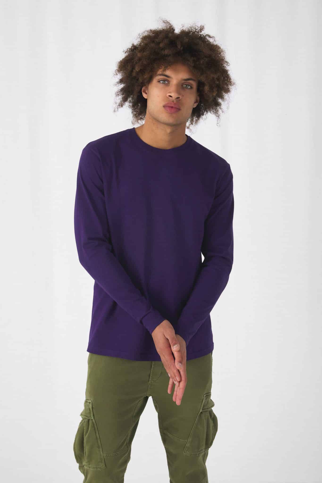 Miniature 1 pour T-shirt homme manches longues #E190