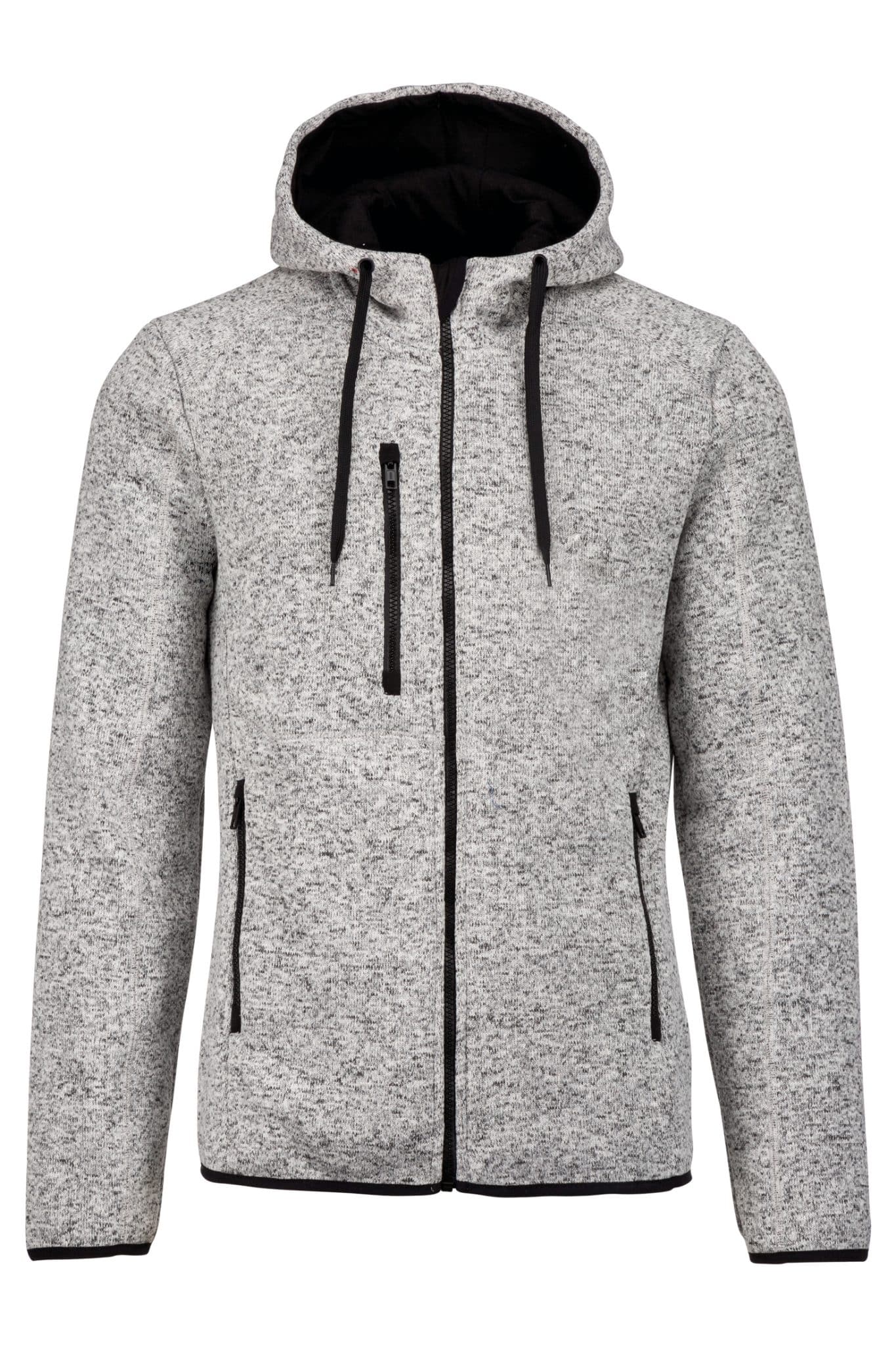 Miniature 9 pour Veste à capuche chinée homme