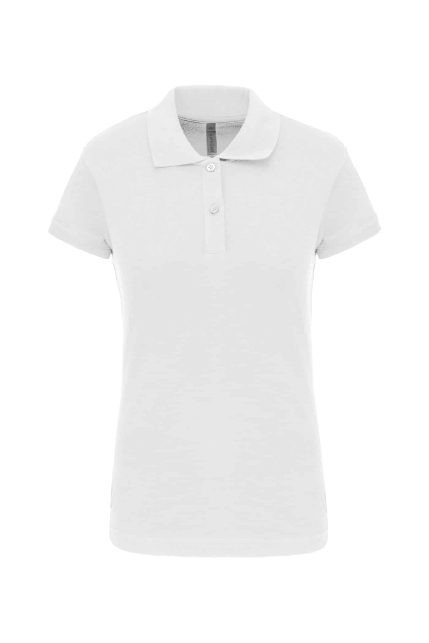 Miniature 17 pour Polo piqué manches courtes femme