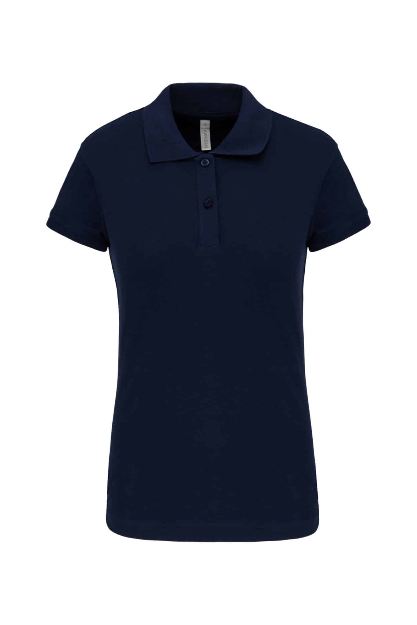 Miniature 14 pour Polo piqué manches courtes femme