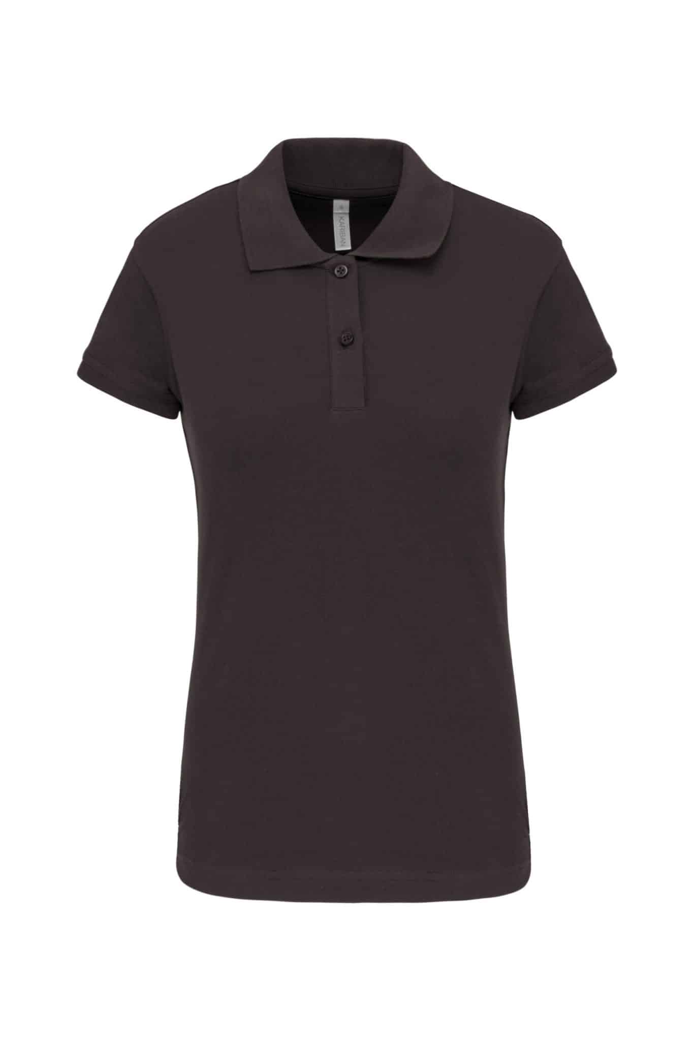 Miniature 12 pour Polo piqué manches courtes femme