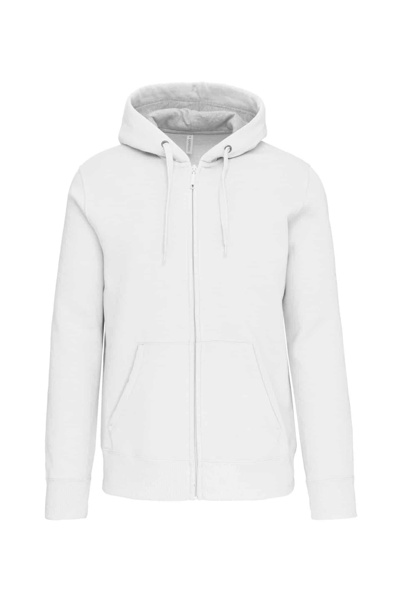 Miniature 24 pour Sweat-shirt zippé capuche unisexe