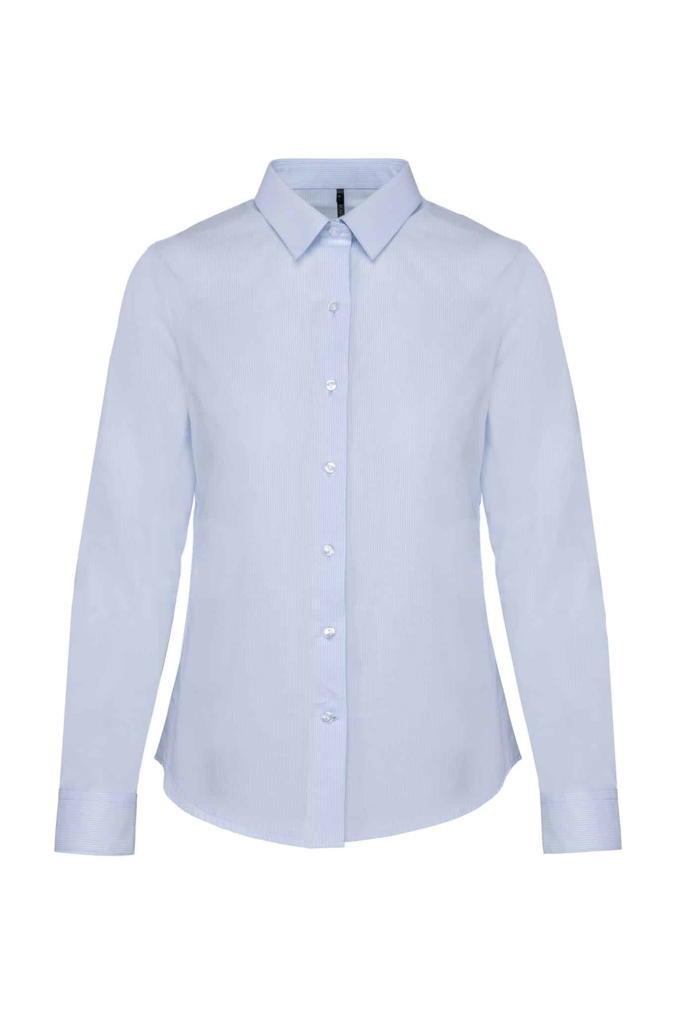 Miniature 13 pour Chemise popeline manches longues femme