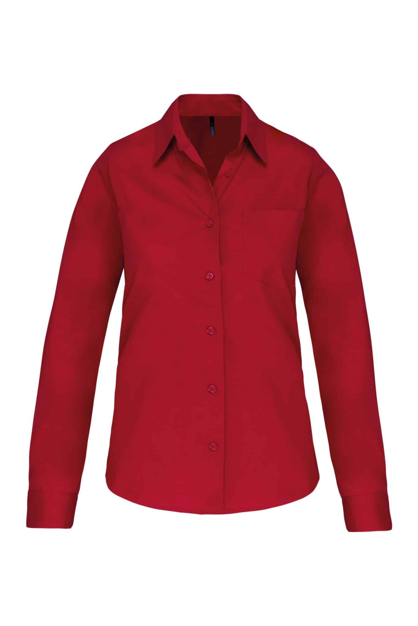 Miniature 13 pour Chemise popeline manches longues femme