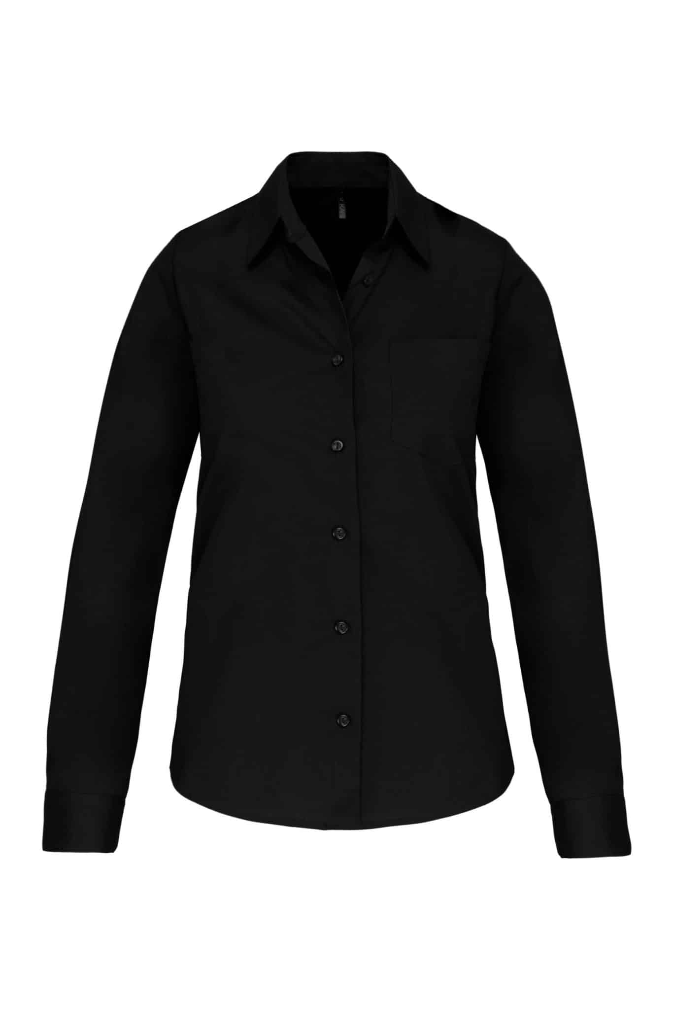 Miniature 11 pour Chemise popeline manches longues femme