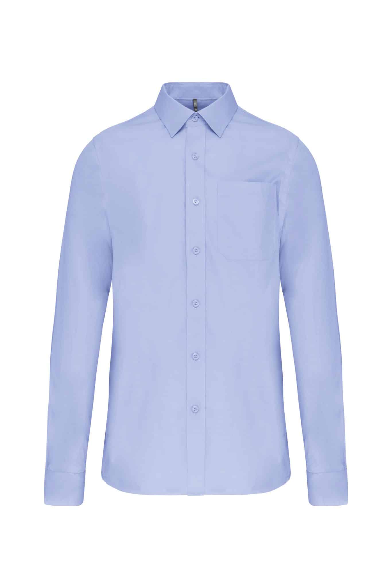 Miniature 13 pour Chemise popeline manches longues