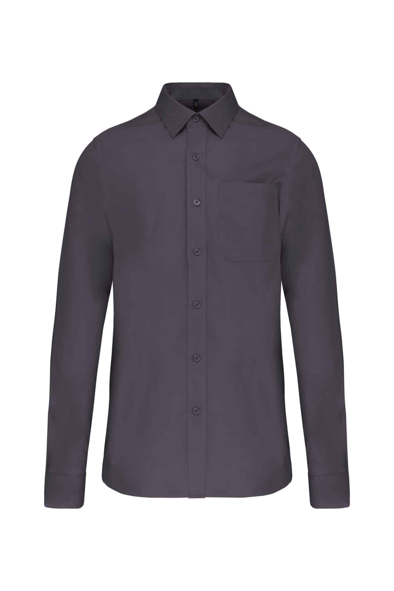 Miniature 19 pour Chemise popeline manches longues