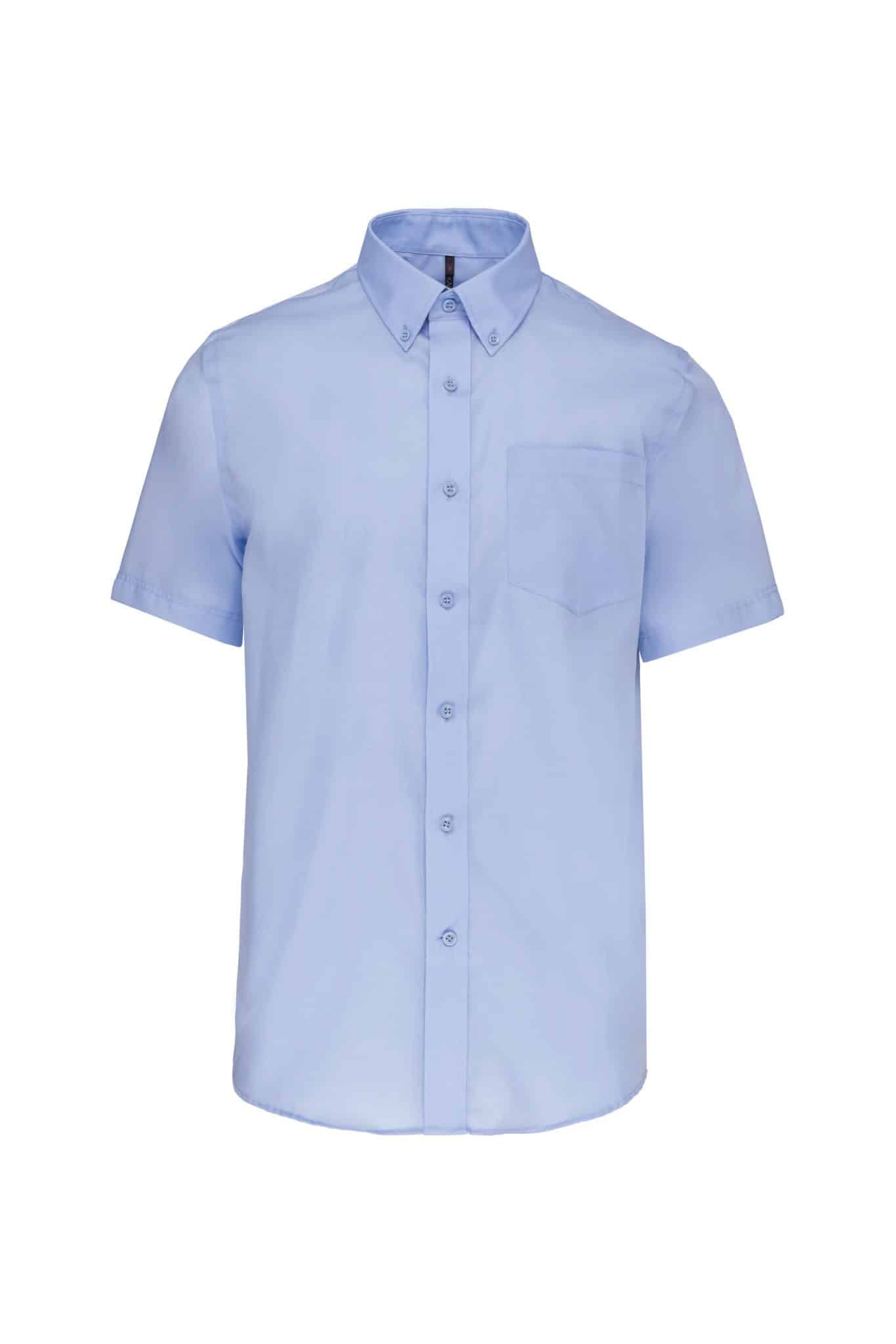 Miniature 12 pour Chemise micro-sergé manches courtes sans repassage
