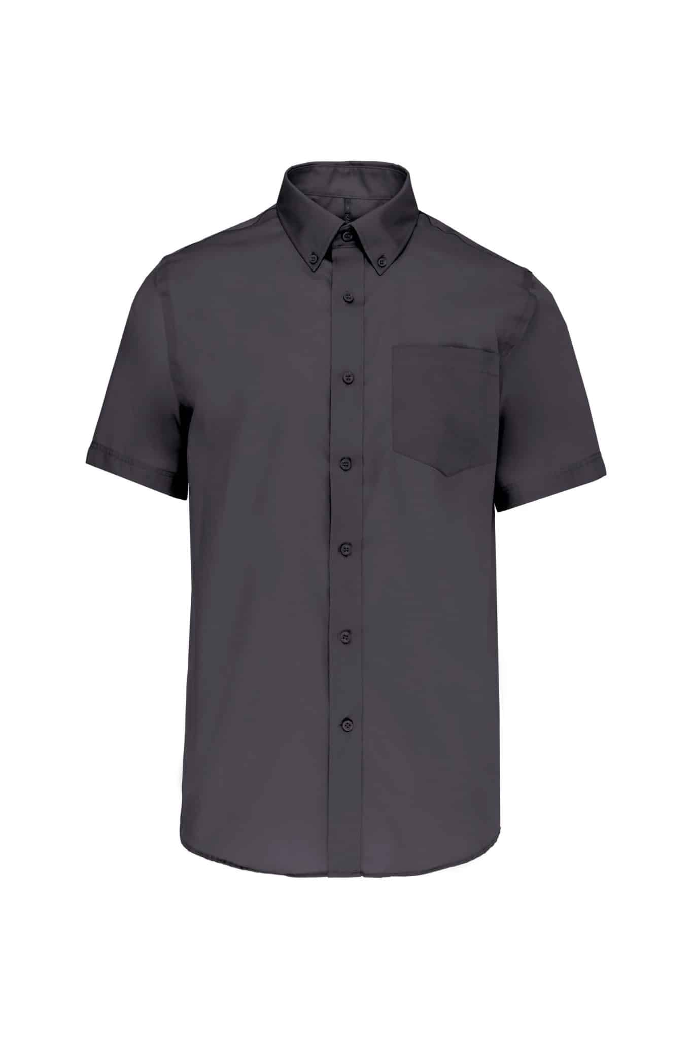 Miniature 14 pour Chemise micro-sergé manches courtes sans repassage