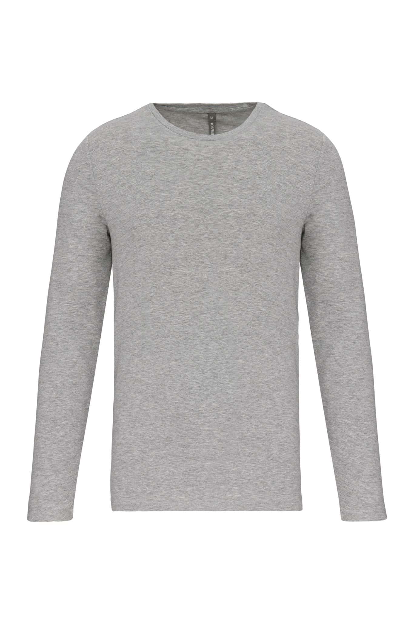 Miniature 9 pour T-shirt col rond manches longues homme