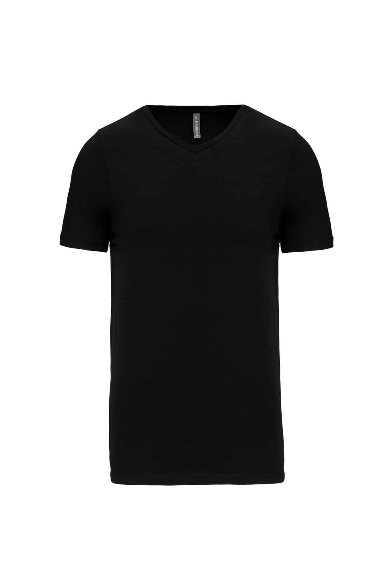 Miniature 12 pour T-shirt manches courtes col V homme