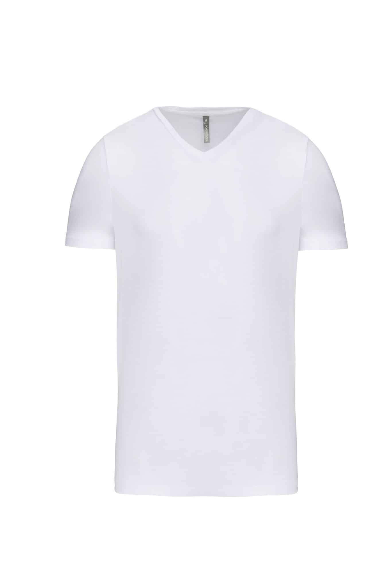 Miniature 15 pour T-shirt manches courtes col V homme