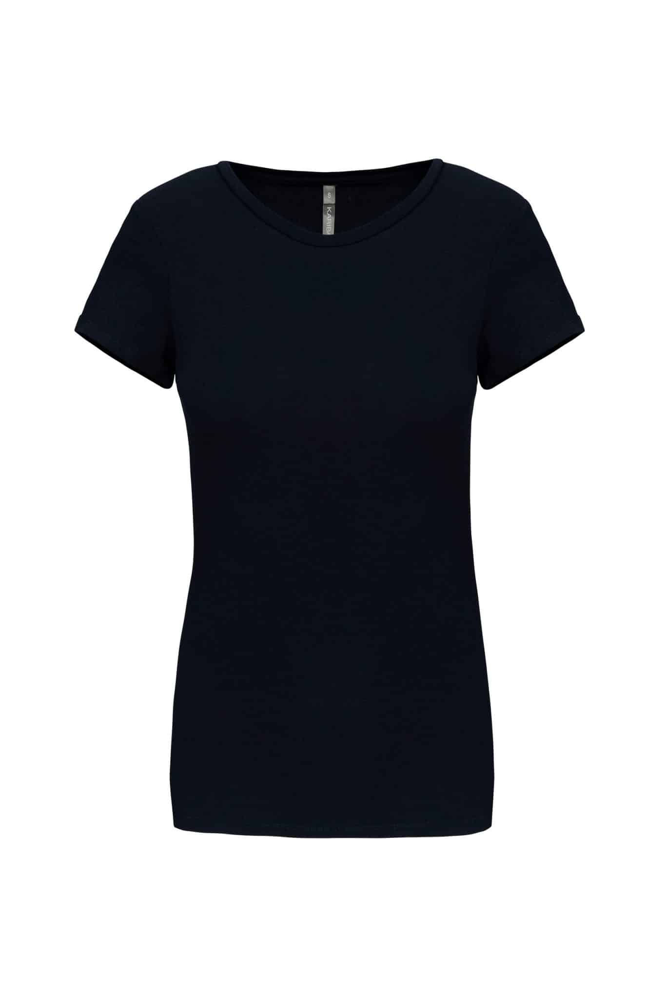Miniature 14 pour T-shirt col rond manches courtes femme