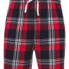 red-navy-check