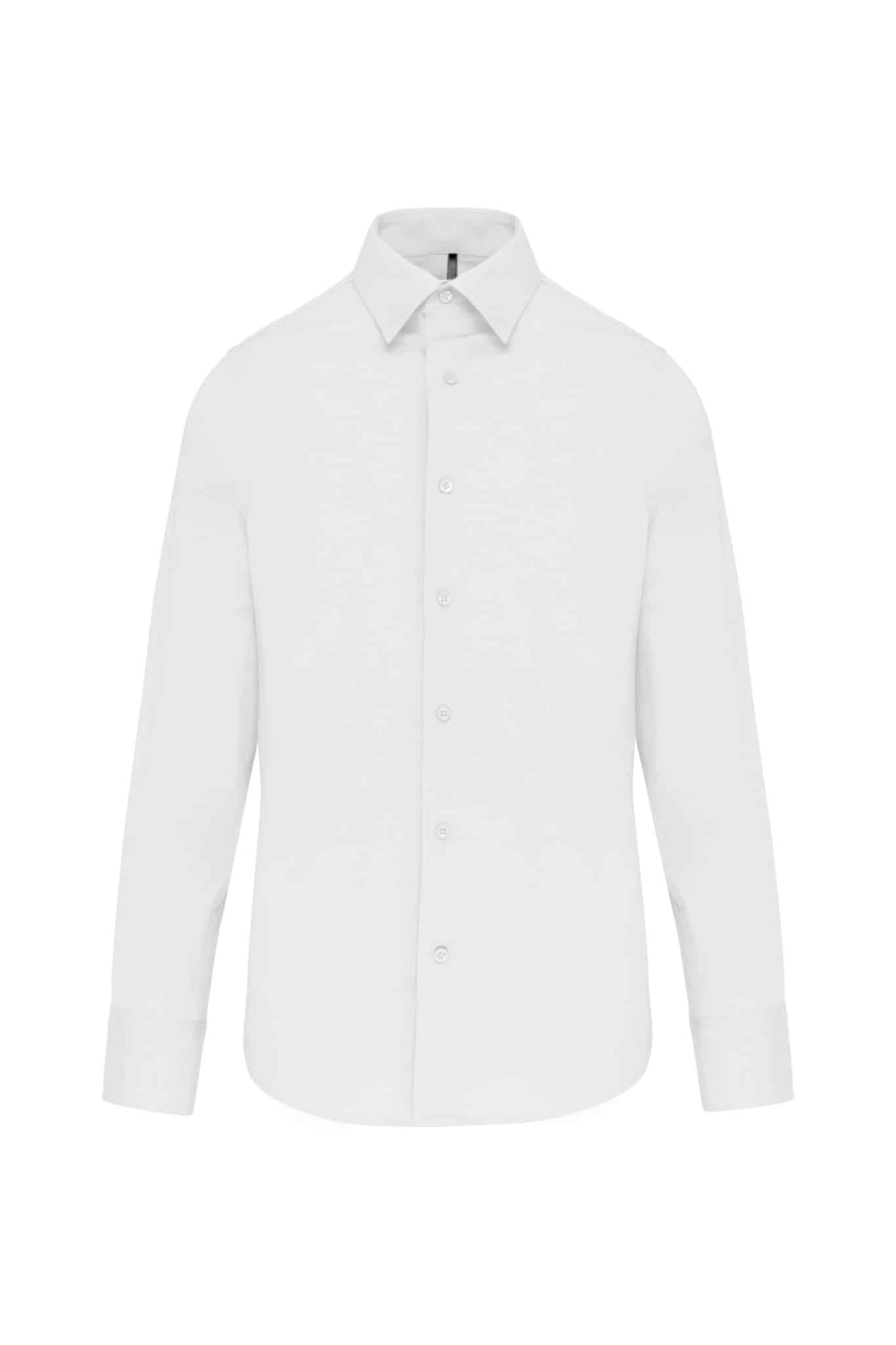 Miniature 13 pour Chemise ajustée manches longues sans repassage