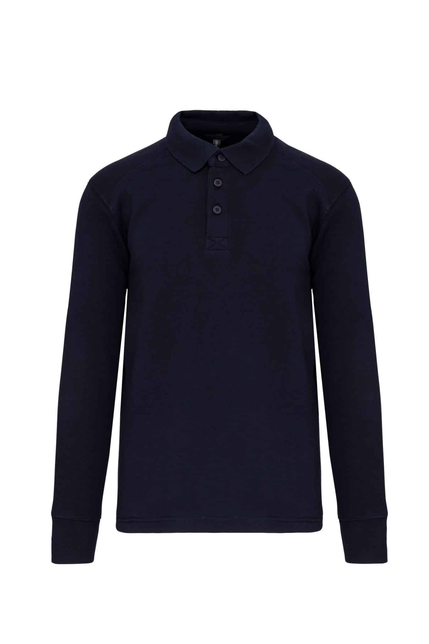 Miniature 17 pour Sweat-shirt col polo homme