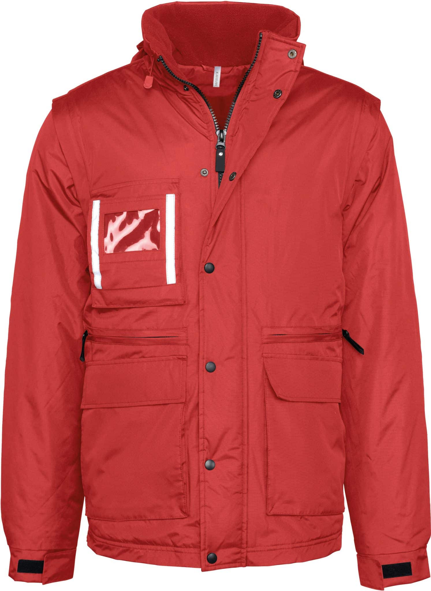 Miniature 19 pour Parka workwear manches amovibles homme