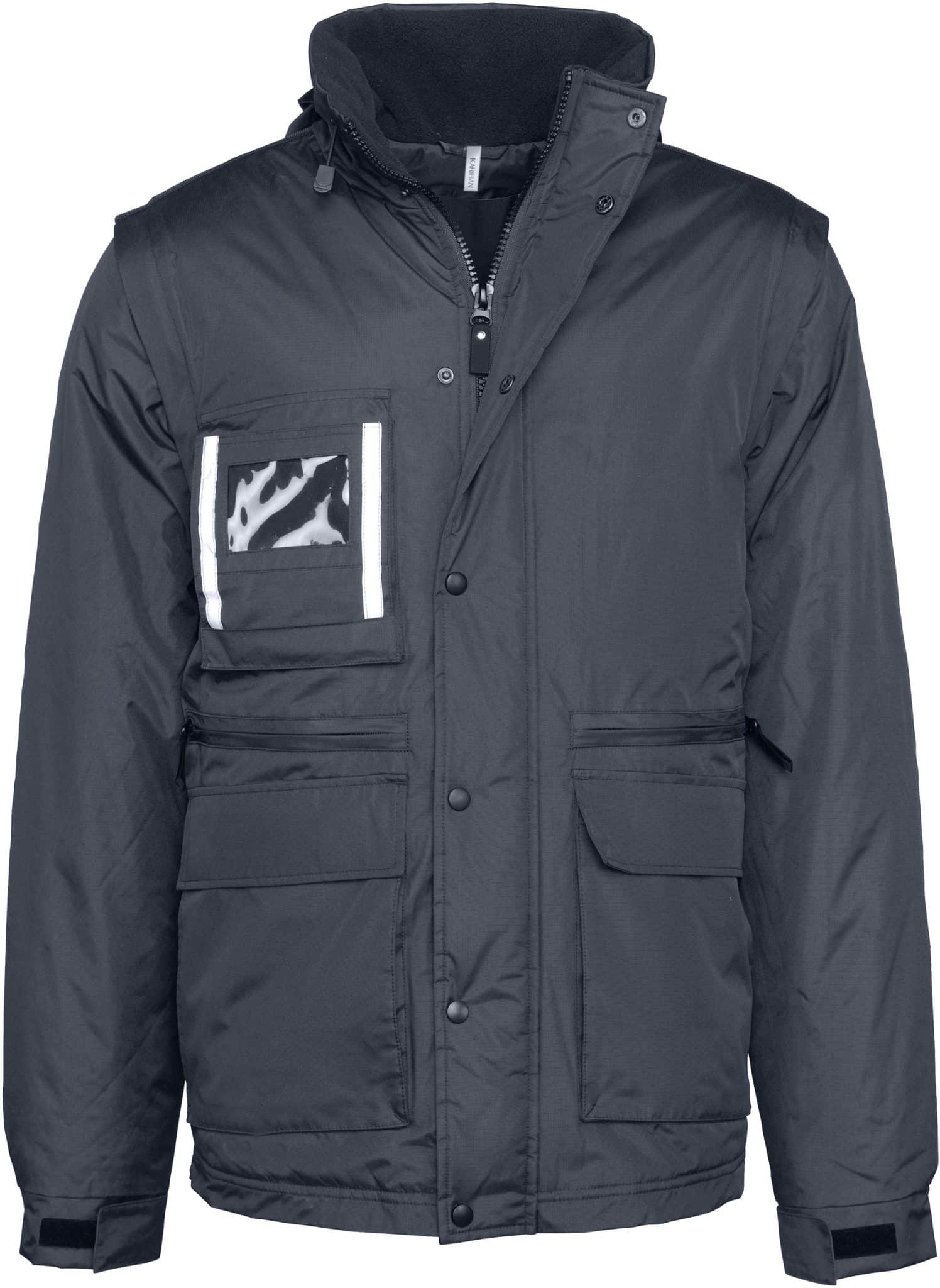 Miniature 18 pour Parka workwear manches amovibles homme