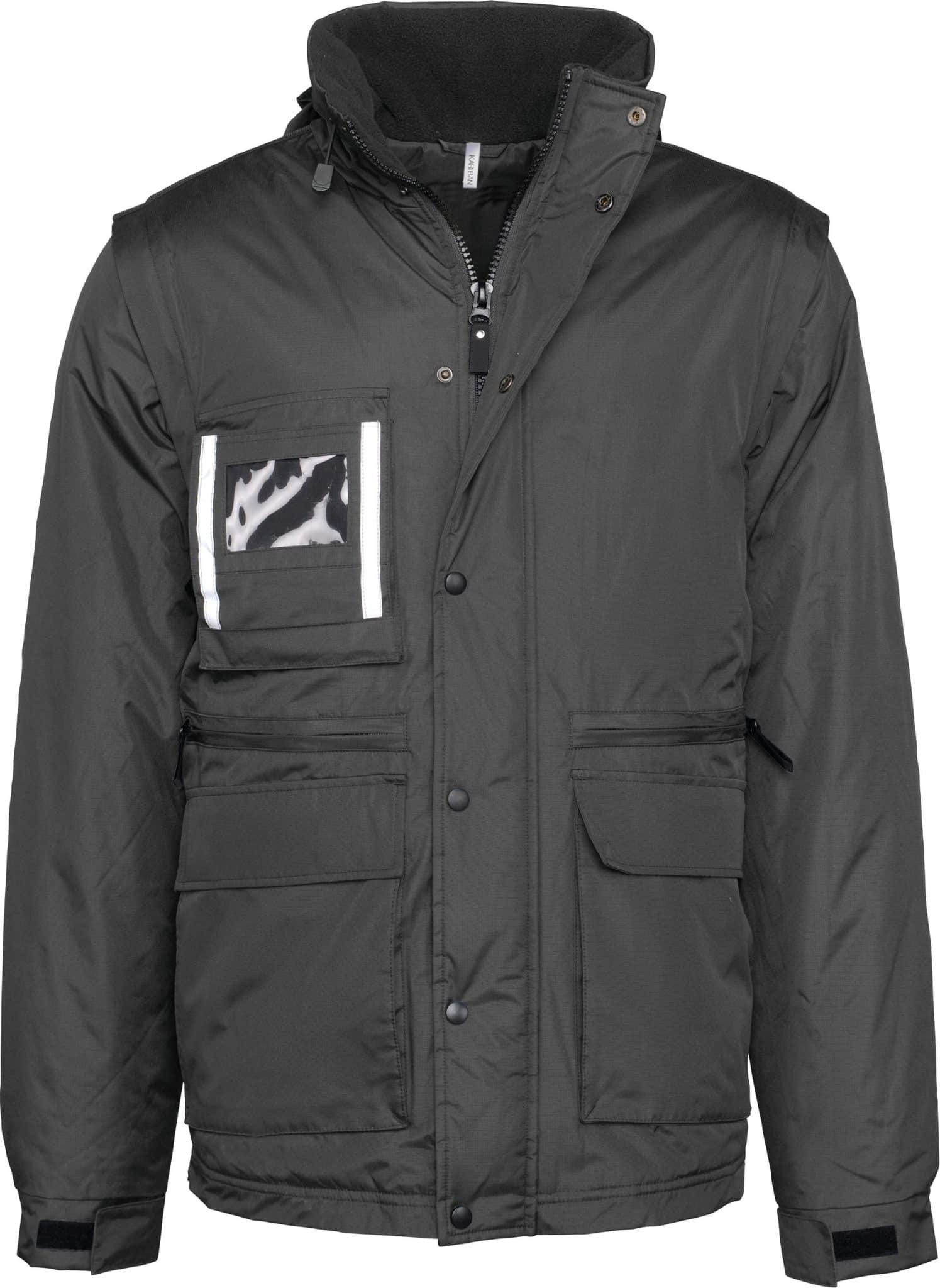 Miniature 17 pour Parka workwear manches amovibles homme